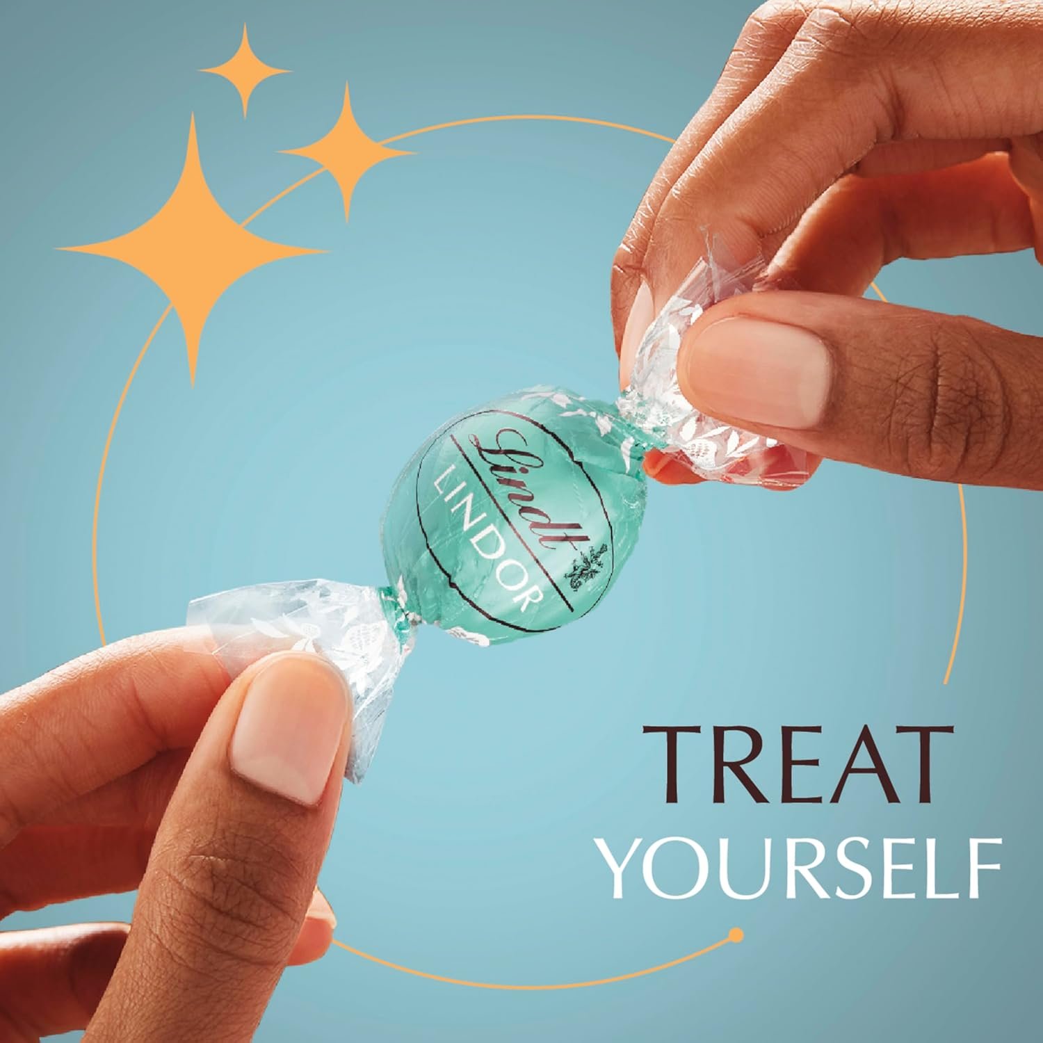 Lindt LINDOR Coconut Milk Chocolate Truffles, Milk Chocolate Candy with Smooth, Melting Truffle Center, Great for gift giving, 5.1 oz. Bag (6 Pack) - Image 4