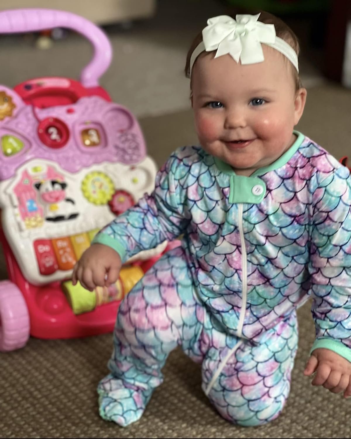 UNIFACO Baby Girls Boys Footed Pajamas One-Piece Sleeper Snug Fit Sleep and Play Zip Front Footie Romper 0-12 Month - Image 3