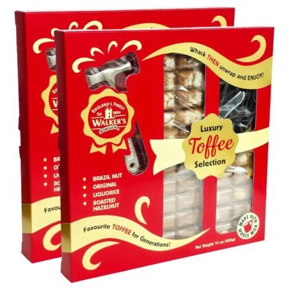Walker’s Nonsuch Luxury Toffee Selection Hammer Pack 400g - 2 Pack in a Premier Life Store Box