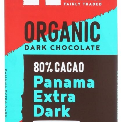 Equal Exchange Organic Dark Chocolate Panama Extra Dark, 2.8 oz