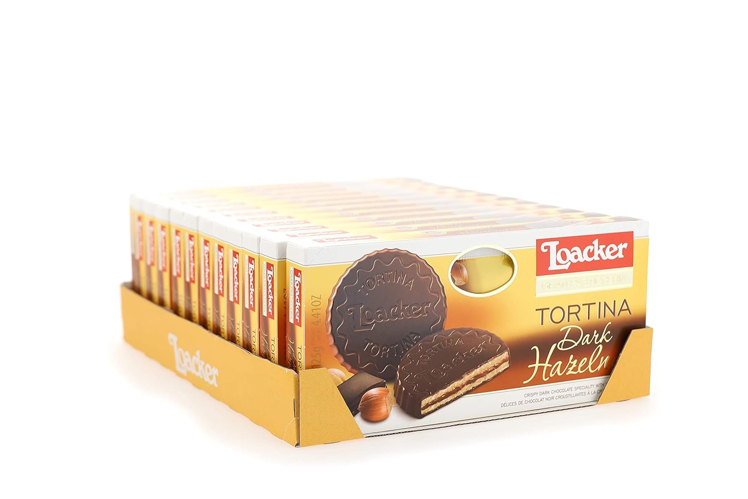Loacker Tortina Premium Chocolate Coated Wafer, Dark Noir 125g/4.41 oz. - Image 6