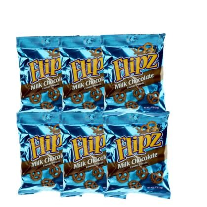 Flipz Milk Chocolate Pretzels 2.75oz (Pack Of 6)