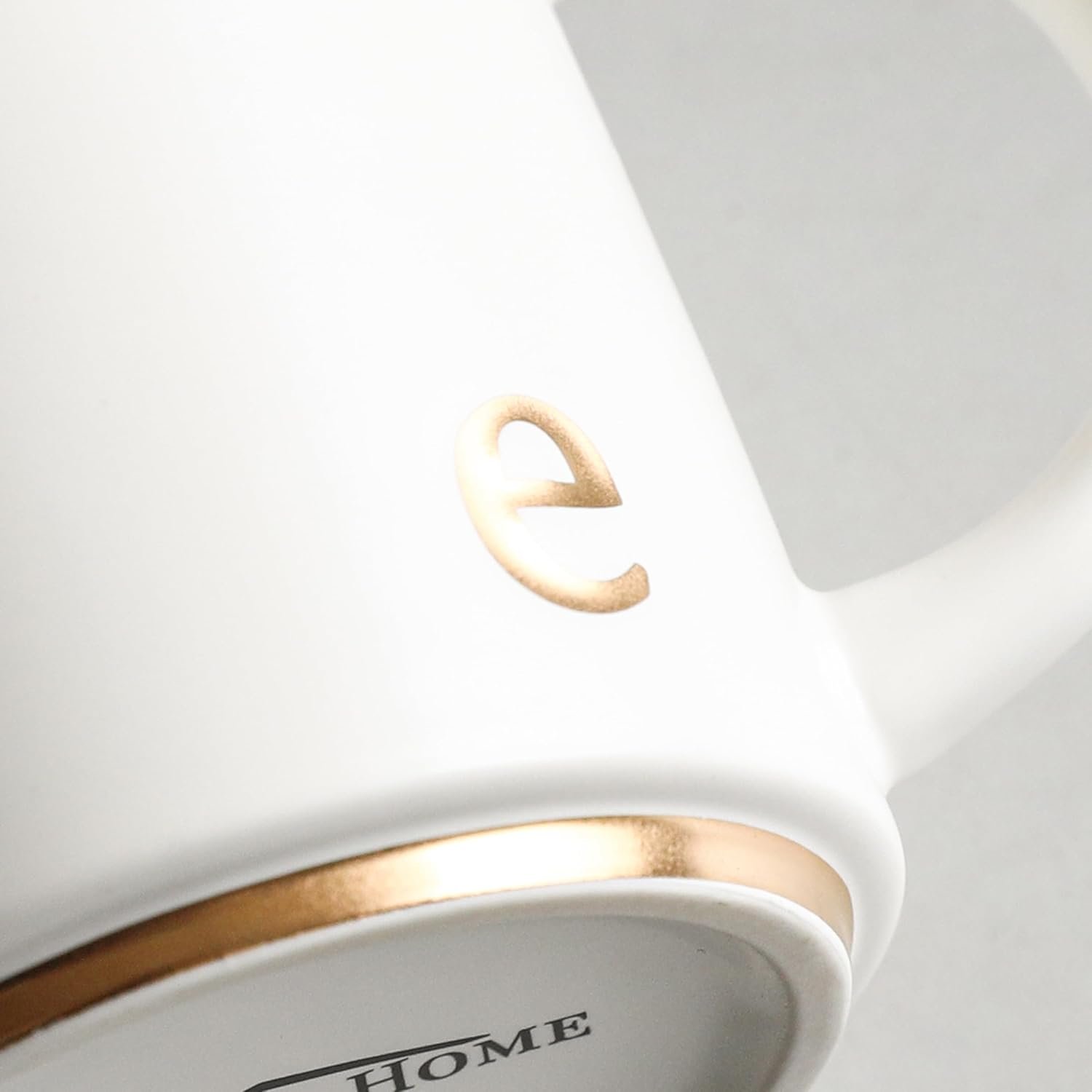 COLLECTIVE HOME - Monogram Ceramic Mugs, 15 oz Golden Initial Coffee Cups, Elegant Alphabet Tea Mugs, Elegant Personalized Mug with Gift Box, Luxurious Cups for Office and Home (e) - Image 7