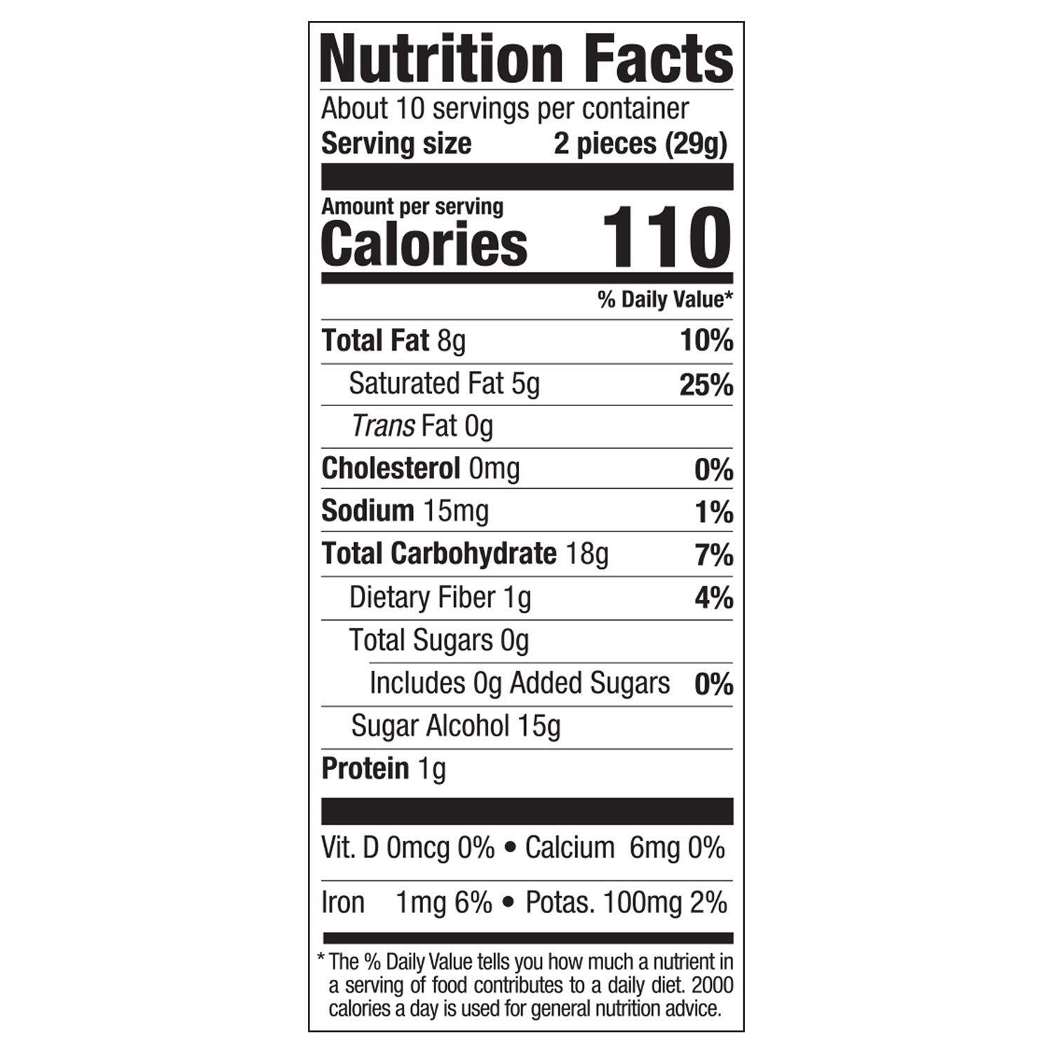 Russell Stover Sugar-Free Dark Chocolate Mix, 10 Ounce Candy, Individually Wrapped Bars, Sweetened with Stevia - Image 6