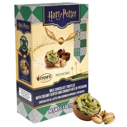 Witor's Chocolates, Harry Potter Chocolate Truffles with Creamy Filling, Italian Truffles, Made in Italy, Perfect for Gifting (5.3 Ounce, Pistachio)