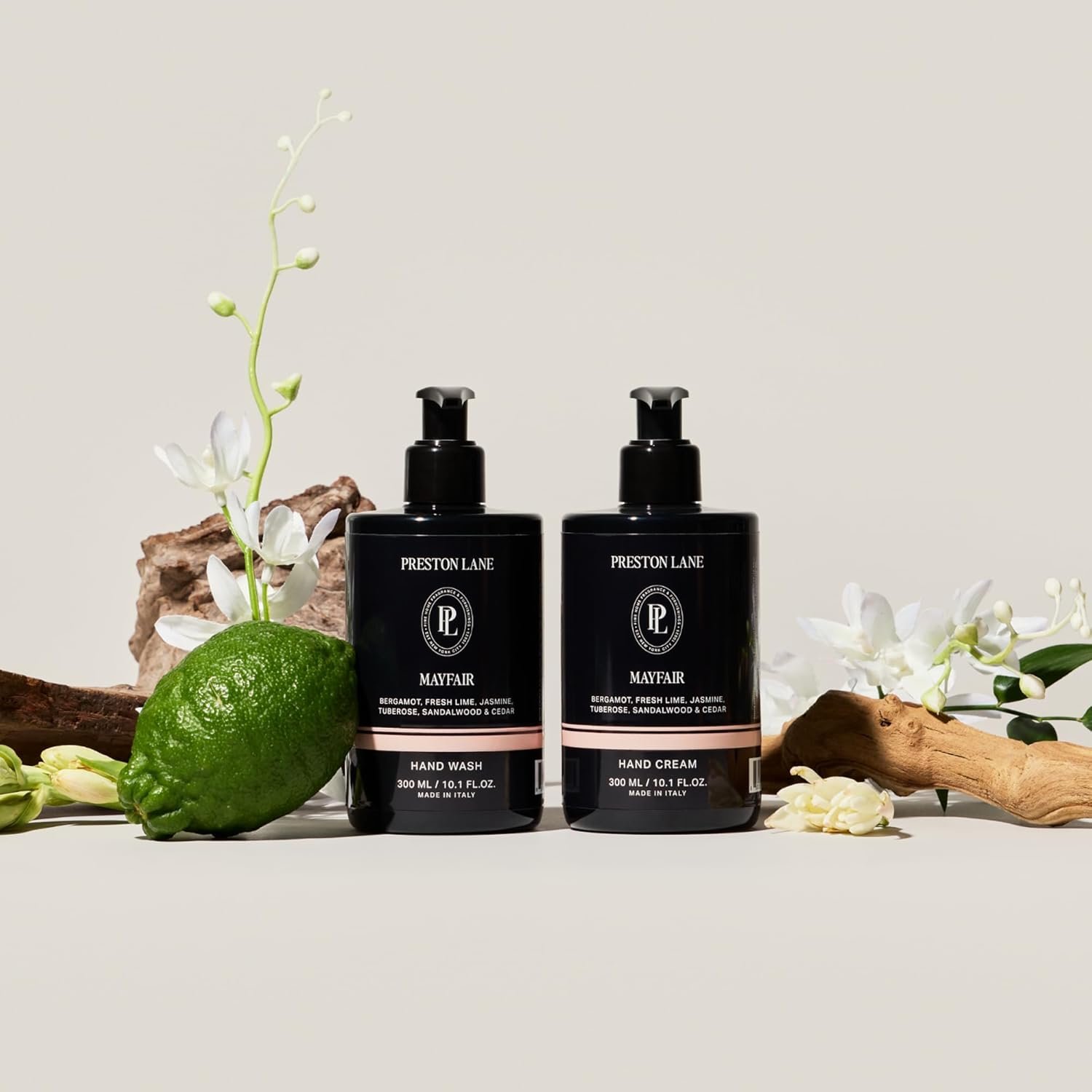 Preston Lane Hand Soap & Lotion Set, Mayfair Scent – Hydrating Hand Wash and Moisturizing Hand Cream Duo | Clean Ingredients, Vegan & Cruelty Free Bathroom and Kitchen Essentials Gift Set - Image 2