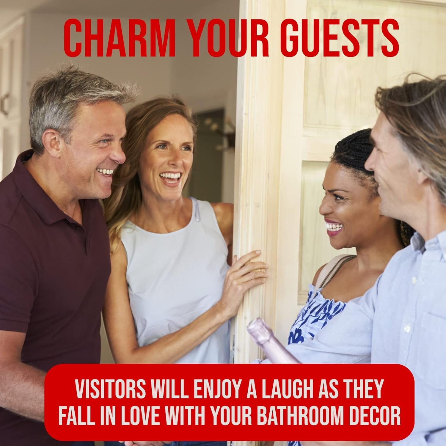 Fairly Odd Novelties Love Hearts Novelty Toilet Paper - Image 6