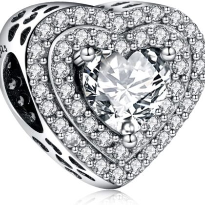 S925 Charms for Pandora Bracelets and Necklaces, Gift for Love, Couple, Family, Friend, on Birthday, Anivesary, Christmas, Valentine's Day, Mothers Day