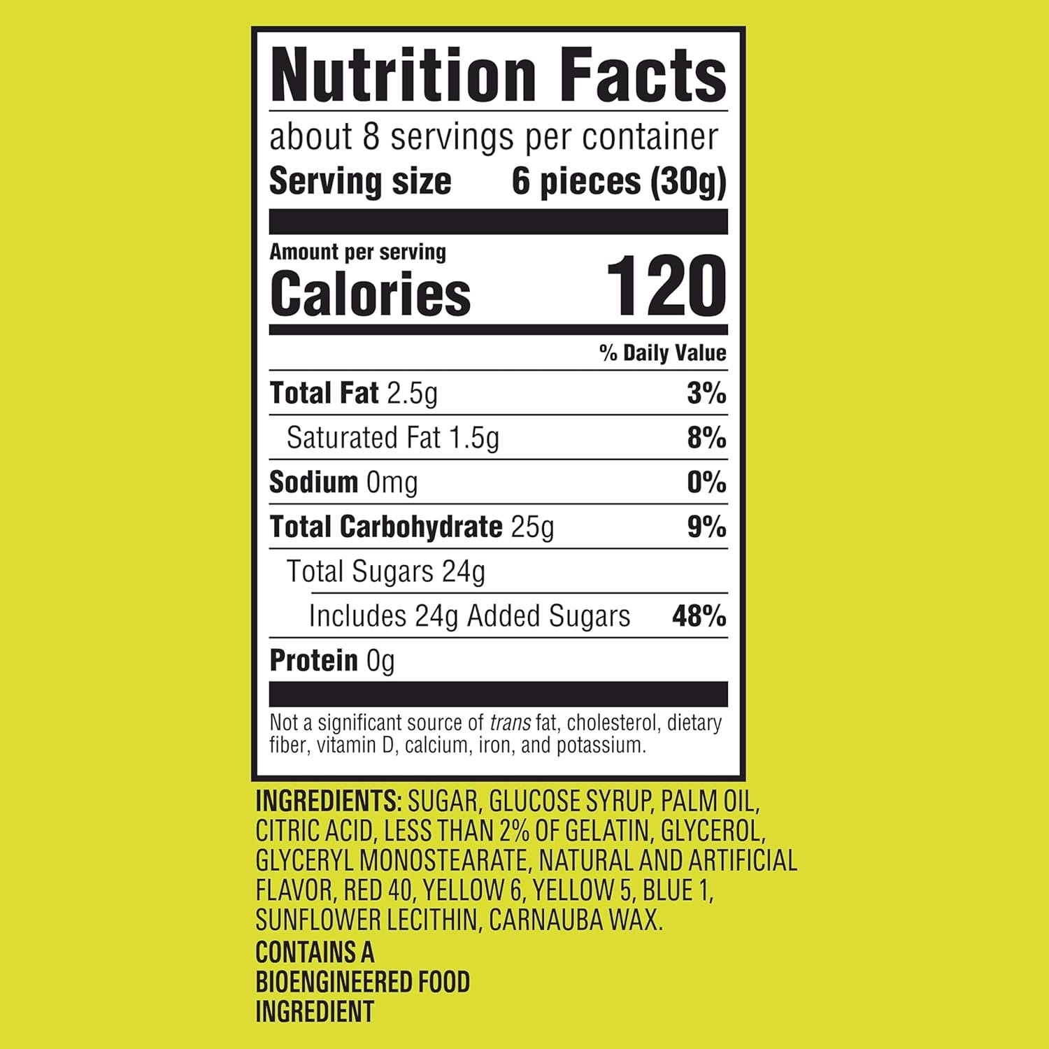 SOUR PATCH KIDS Chews Soft & Chewy Candy, Share Size, 8.12 oz - Image 2