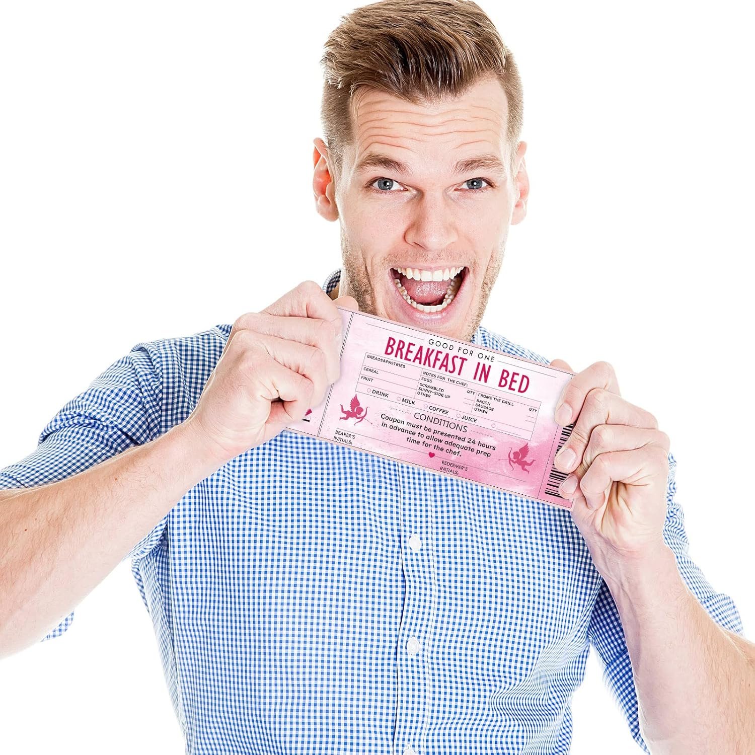 Dianelhall 20 Pcs Love Coupons for Him or Her Valentine's Couples Coupons Book Romantic Gift I Owe You Cards Sweetest Gifts for Valentines, Birthdays, Anniversary, Husband Boyfriend Girlfriend - Image 7