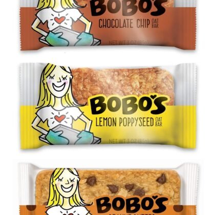 Bobo's Variety Pack (Best Sellers) Oat Bars, Gluten Free, Non-GMO, Whole Grain Oats, Pack of 12 | Snack Bars | On-the-Go | Made with Simple Ingredients