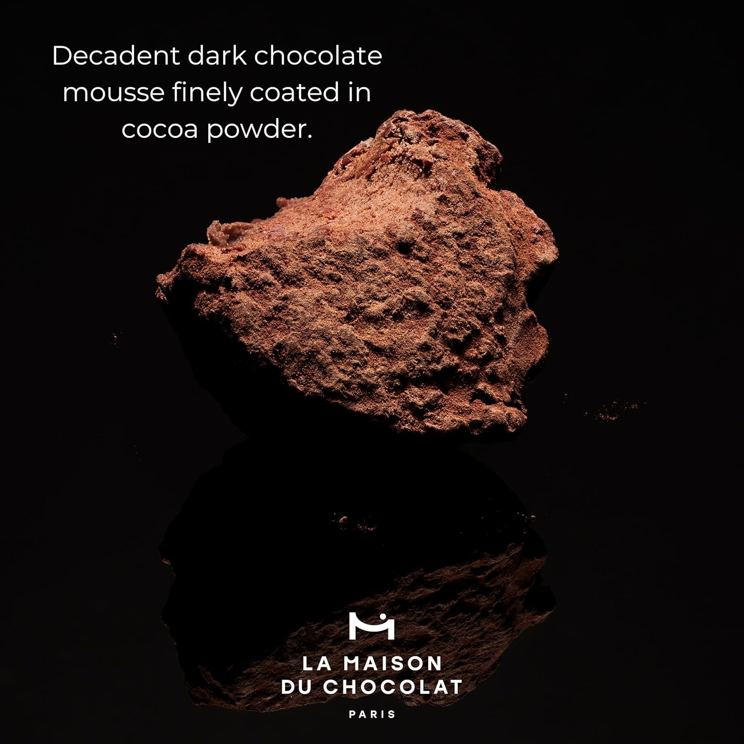 LA MAISON DU CHOCOLAT Classic Truffles Gift Box, Gourmet French Dark Chocolate Gift Box (12 Pieces) - Image 3