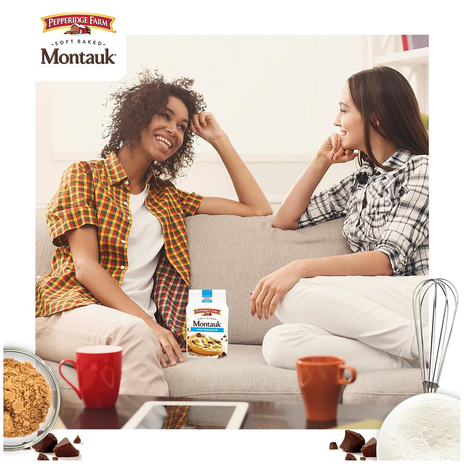 Pepperidge Farm Montauk Soft Baked Milk Chocolate Chunk Cookies, 8.6 Oz Bag (8 Cookies) - Image 6