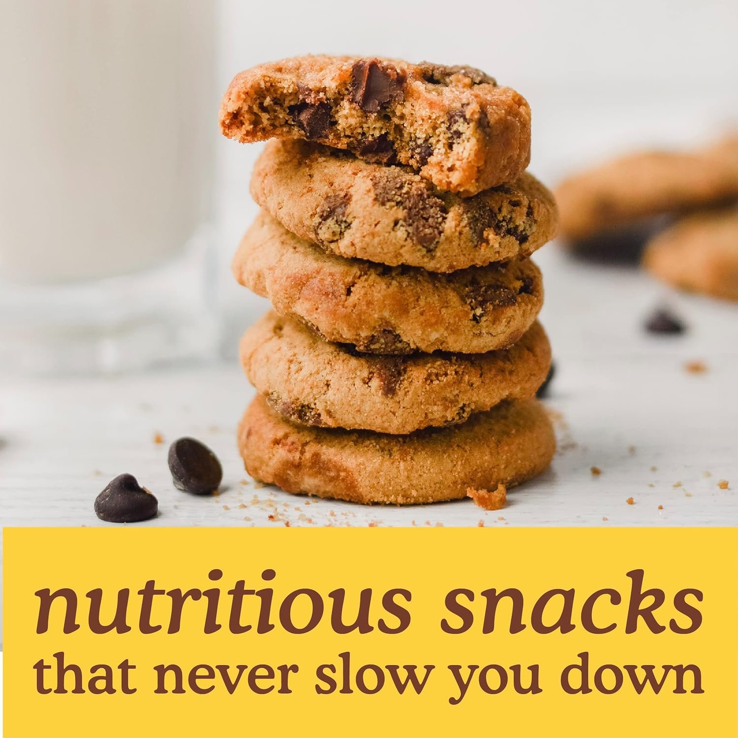 Simple Mills Almond Flour Chocolate Chip Cookies, Gluten Free and Delicious Crunchy Cookies, Organic Coconut Oil, Good for Snacks (Packaging May Vary) - Image 4