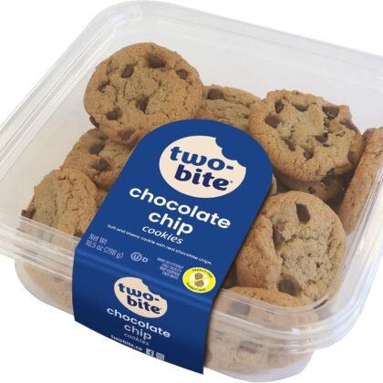 two-bite® Chocolate Chip, Frozen, 28-Count