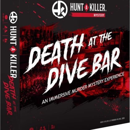 Hunt A Killer: Death At The Dive Bar, Solve a Murder at Old Scratch Tavern, Immersive Murder Mystery Game, Play Detective in Unsolved Mysteries, Great Gift For True Crime Fans, Designed for Ages 14+
