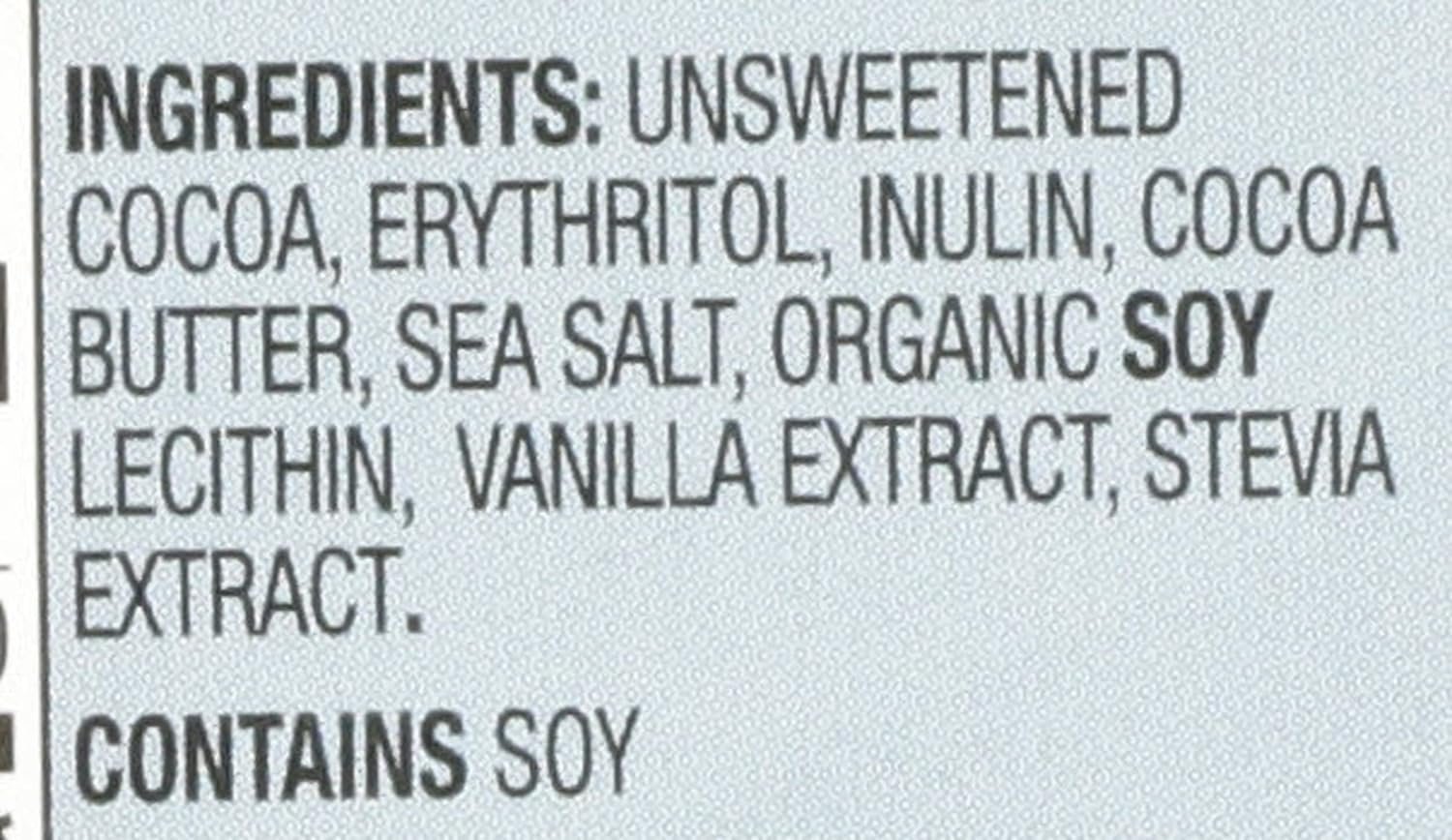 Lily's Sweets, 70% Cocoa Extra Dark Chocolate - Sea Salt Bar, 2.8 Ounce - Image 3