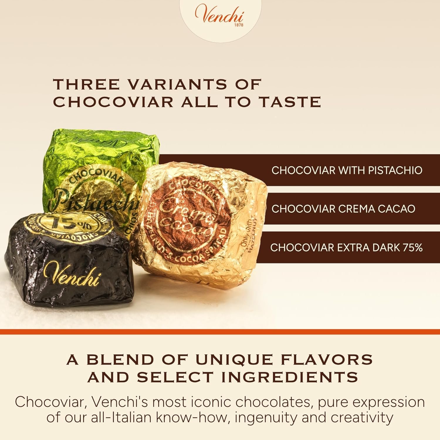 Venchi - Murrine Collection - Mini Book With Assorted Chocoviar Chocolates, 4.05 oz - Gluten Free - Gift Idea for Birthday and Anniversary - Image 4