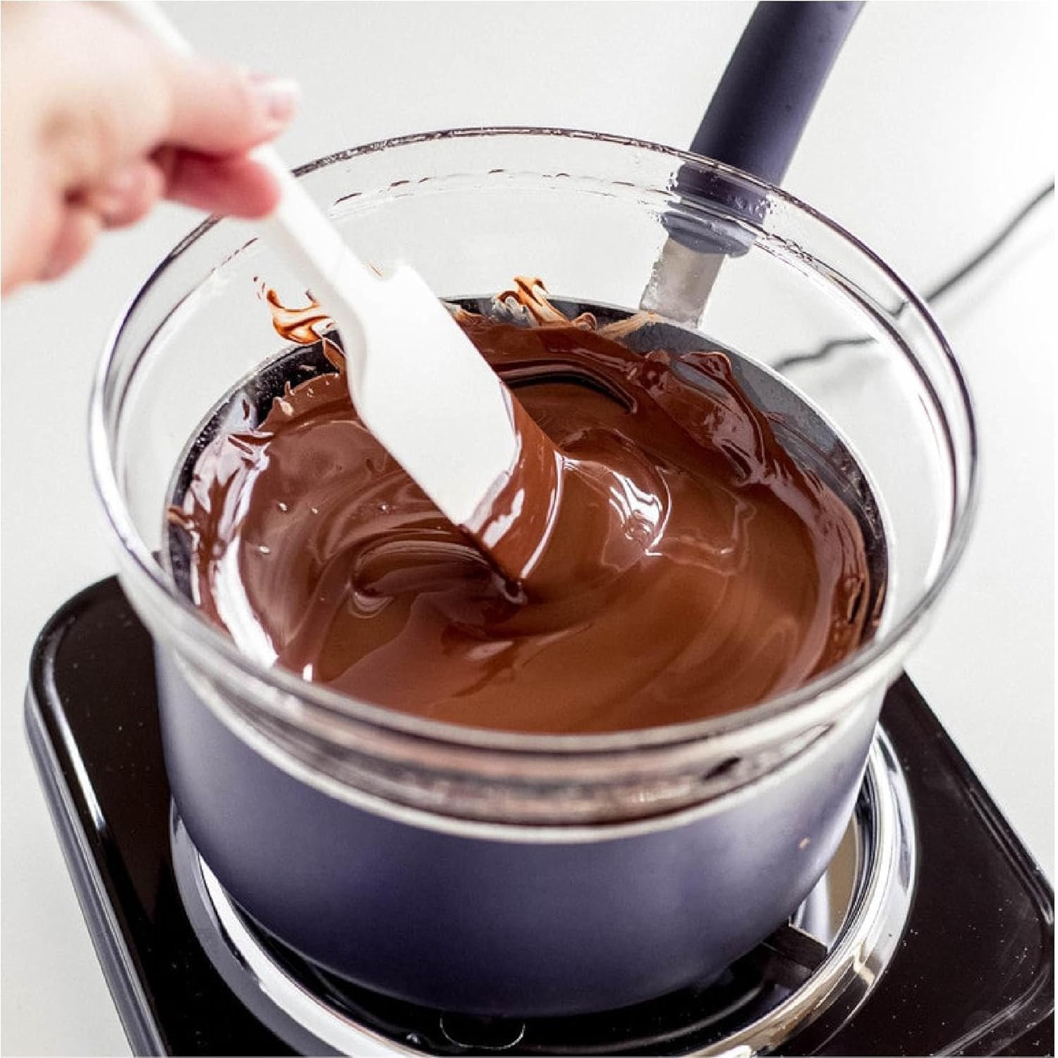 Merckens Melting Wafers Milk Chocolate | 2 Pound Bulk Bag | Creamy Coating Wafers for Smooth Dipping, Candy Making, Molds, and Dessert Enrobing Projects - Image 4