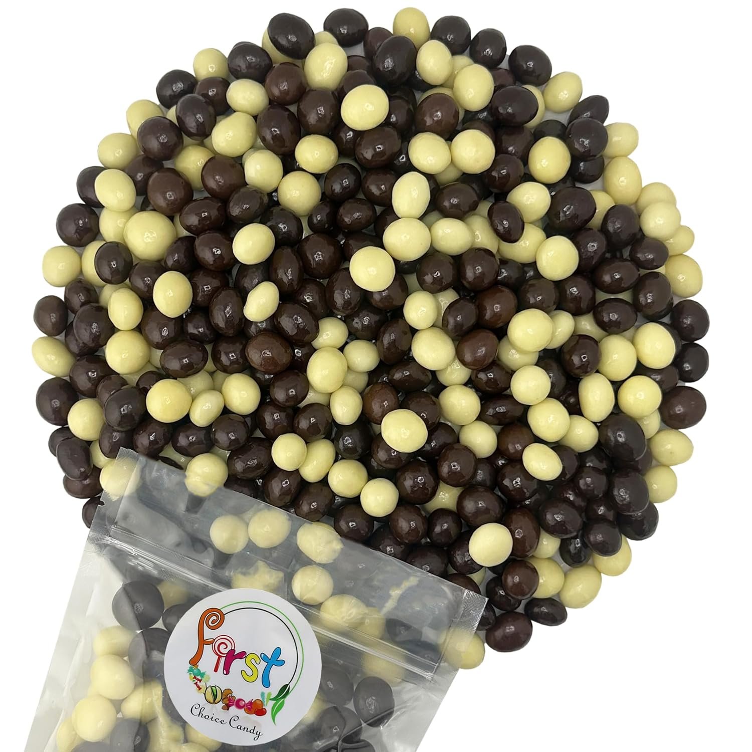 Chocolate Covered Roasted Espresso Coffee Beans (1 Pound, Assorted Flavors/New York Mix)