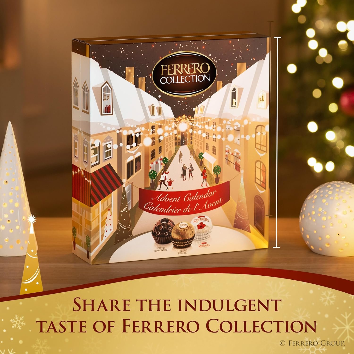 Ferrero Collection Holiday Advent Calendar 2025, Premium Assorted Christmas Chocolate Gift Box, 24 Piece, 9.1 oz - Image 5