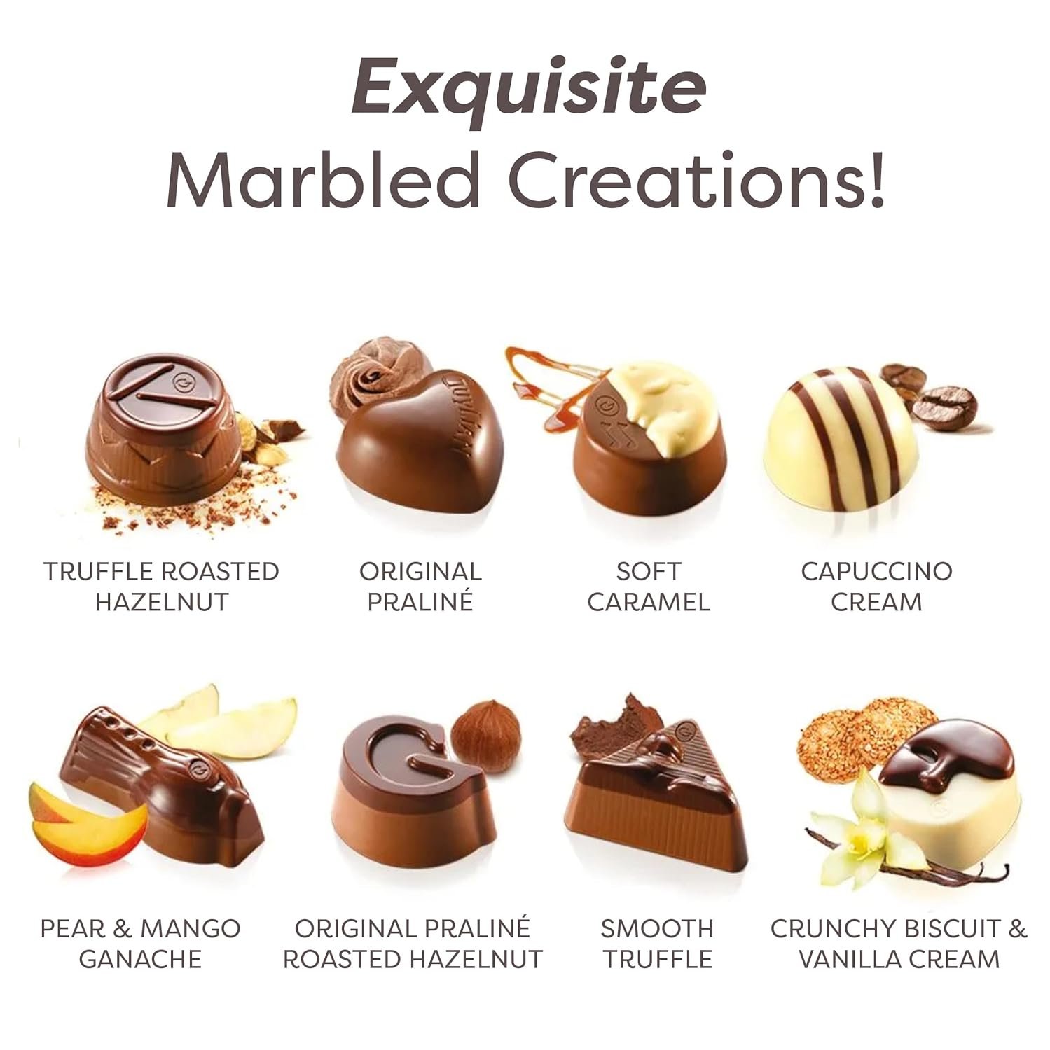 Easter Chocolate Candy Gift Box by GuyLian, 6.35 oz, 16 pc Opus Luxury Assortment, Premium Gourmet Belgian Chocolate, Easter Basket Stuffers for Adults, Gifts for Kids - Image 7