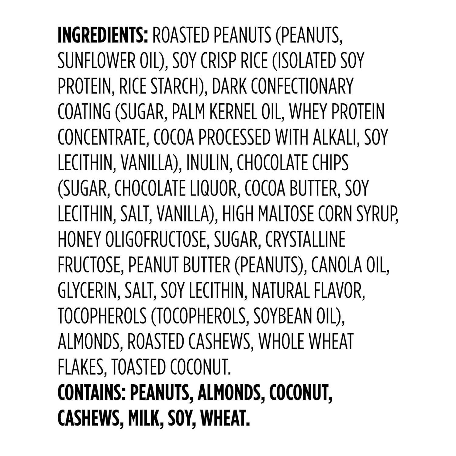 Amazon Grocery, Protein Chewy Bars, Peanut Butter Dark Chocolate Flavor, 7.1 Oz, 5 Ct - Image 3