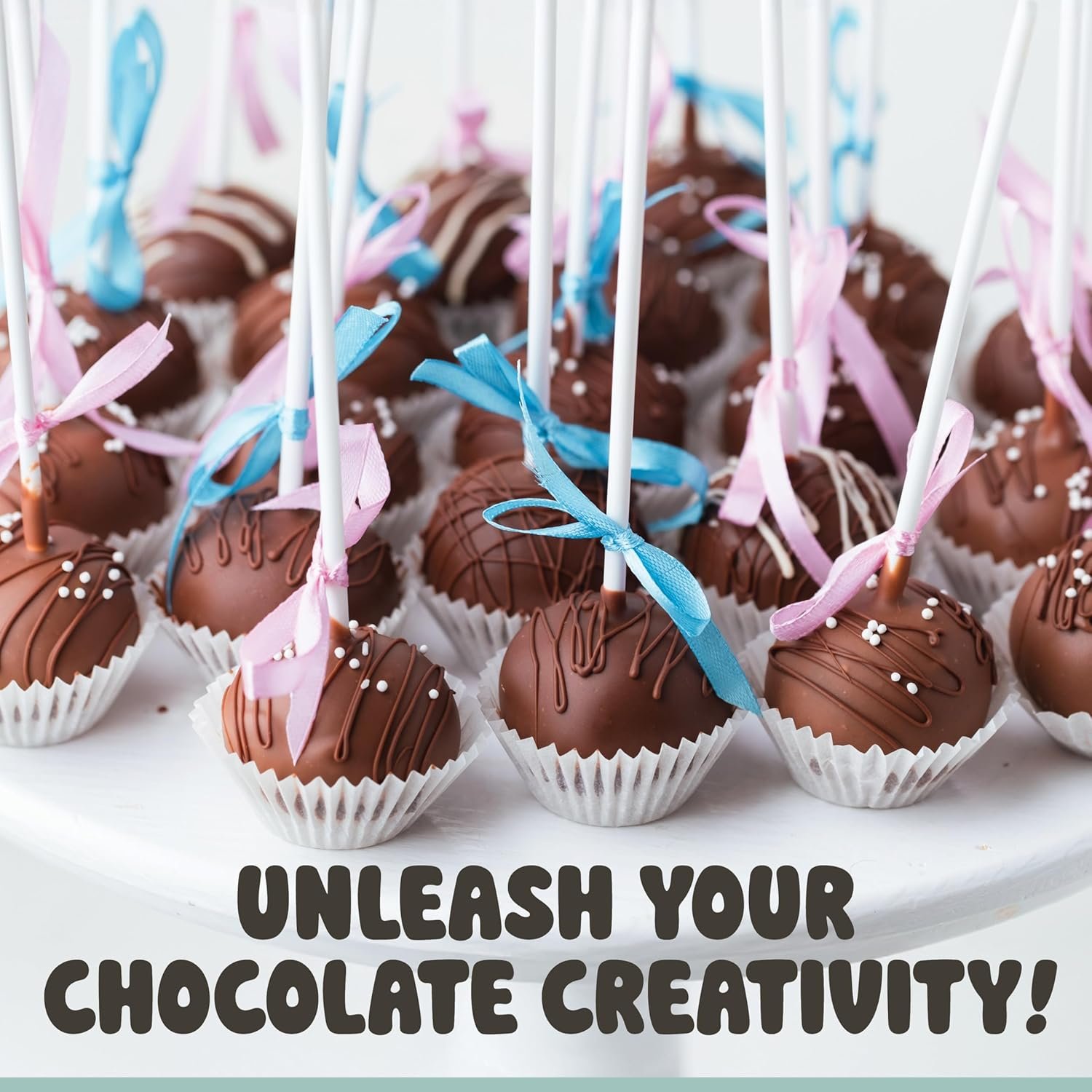 Chocolate Works Milk Chocolate Melting Chocolate Wafers, 2.5lb (Pack of 1) - Image 7