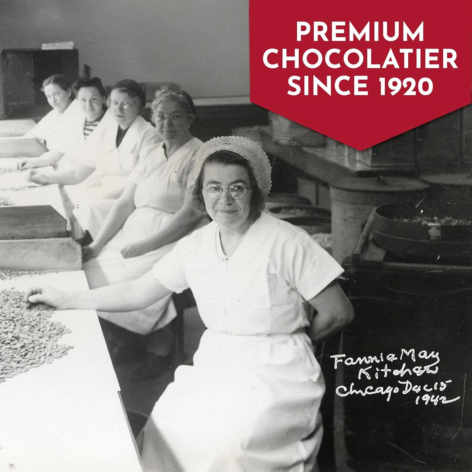 Fannie May, Milk Chocolate Candy, Peanut Butter Truffles, Gift Box, 11 oz - Image 7