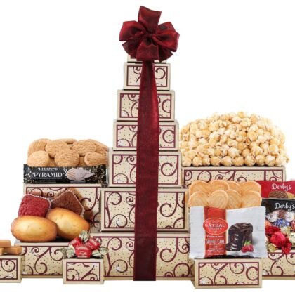 Wine Country Gift Baskets the Tower of Sweets Gift Tower