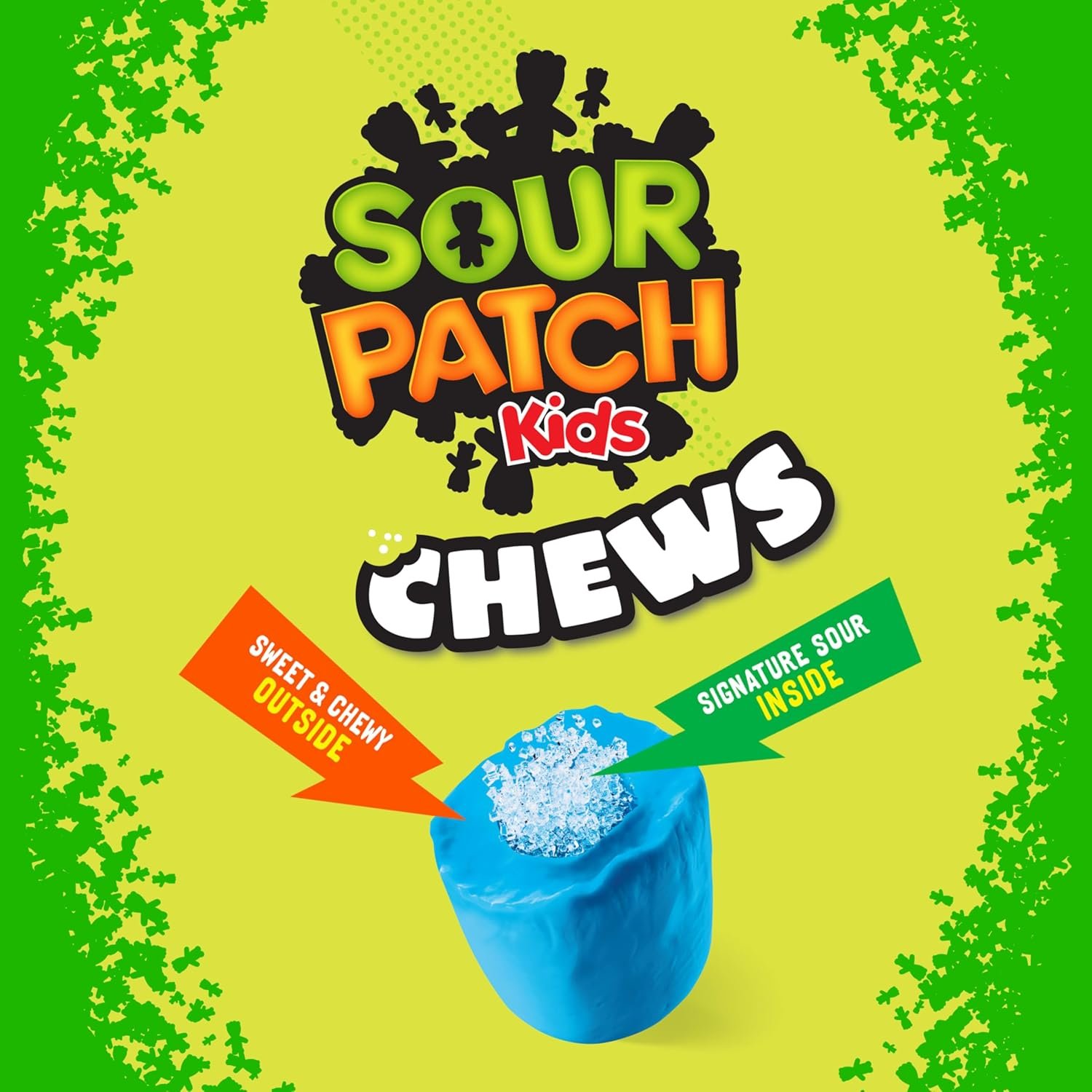 SOUR PATCH KIDS Chews Soft & Chewy Candy, Share Size, 8.12 oz - Image 5