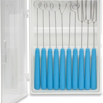 Ateco 10-Piece Dipping Tool Set, Stainless Steel