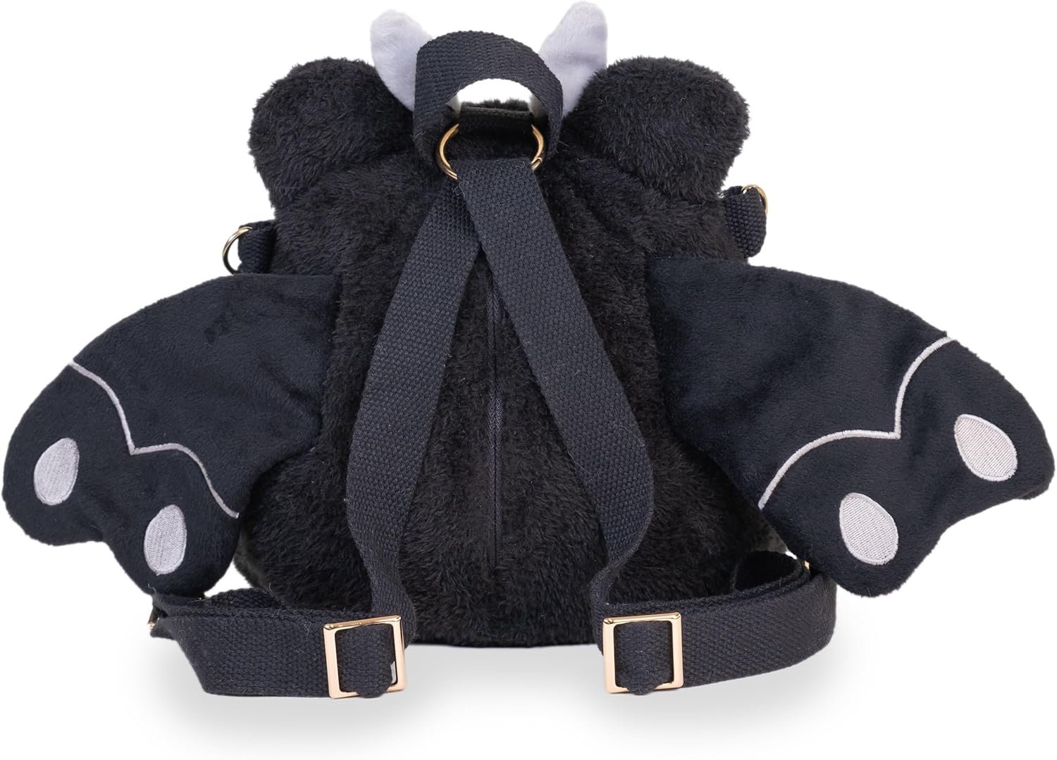 Cuddle Barn PlushGoals - Mothman Wawa Backpack Stuffed Animal Kawaii Cute Fuzzy Plush Bag Crossbody, 9 inches - Image 6