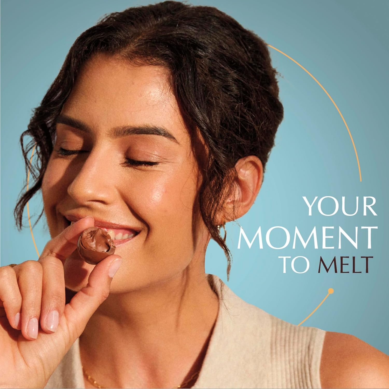 Lindt LINDOR Coconut Milk Chocolate Truffles, Milk Chocolate Candy with Smooth, Melting Truffle Center, Great for gift giving, 5.1 oz. Bag (6 Pack) - Image 3