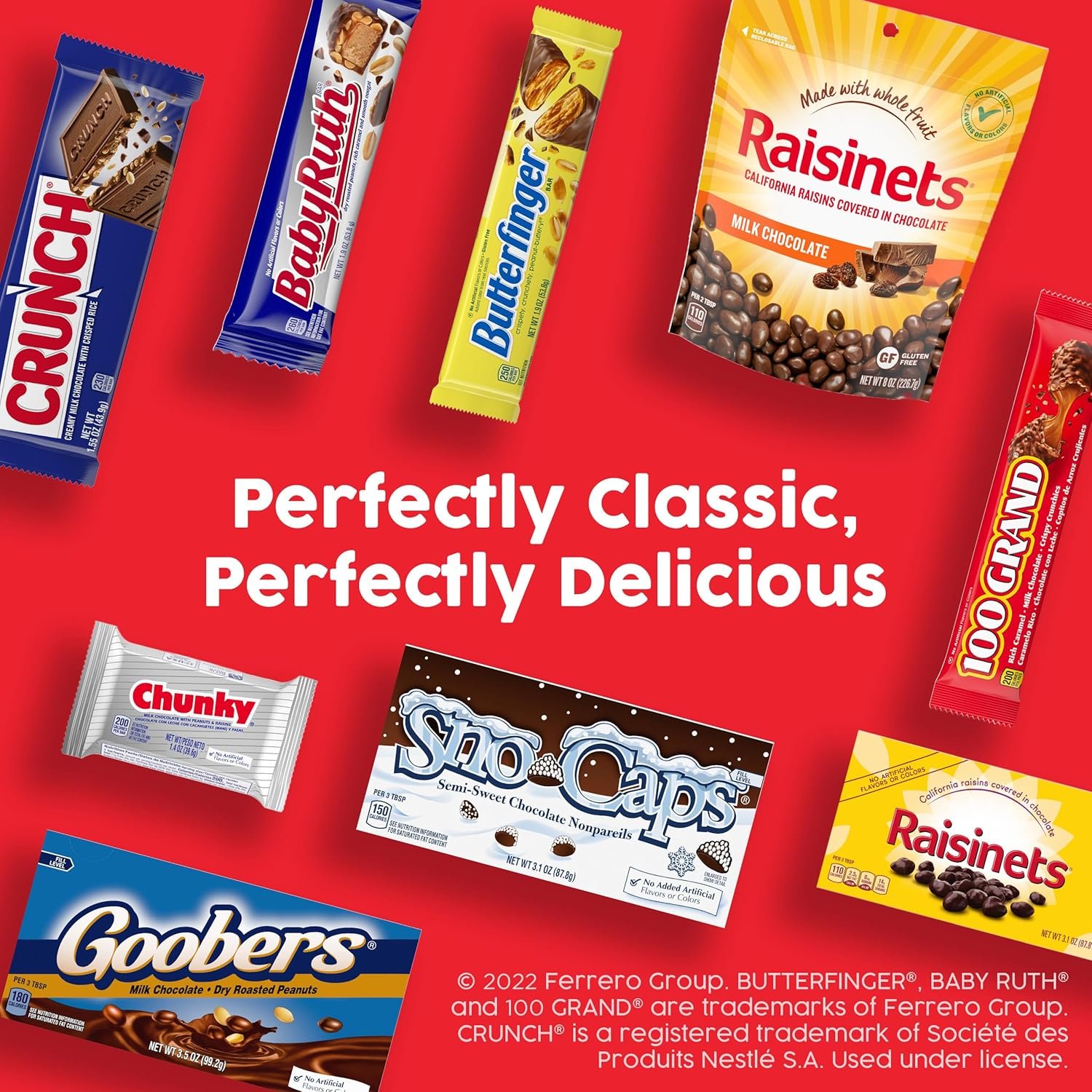 Assorted Butterfinger, Crunch, and Baby Ruth Mini Chocolates, 90 count Party Pack, 32.4 oz - Image 9