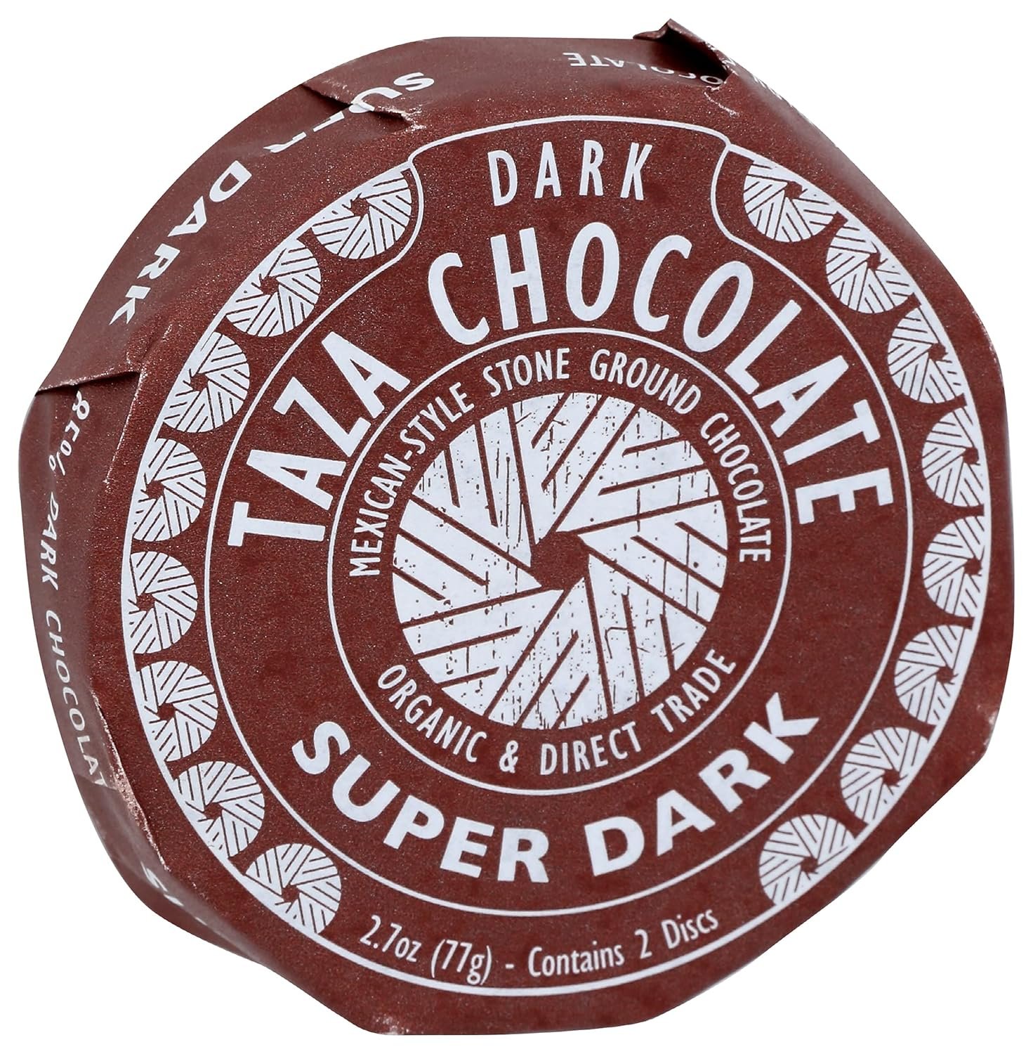 Taza Organic Chocolate Mexicano Super Dark Disc 85% Dark, 2.7 oz - Image 6