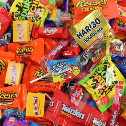 Chocolate and Candy Variety Pack - 2 LB Assorted Chocolate Candy Bulk - Easter - Bulk Candies Bag CandyMix - Individually Wrapped Candies and Chocolates - Variety CandyBag