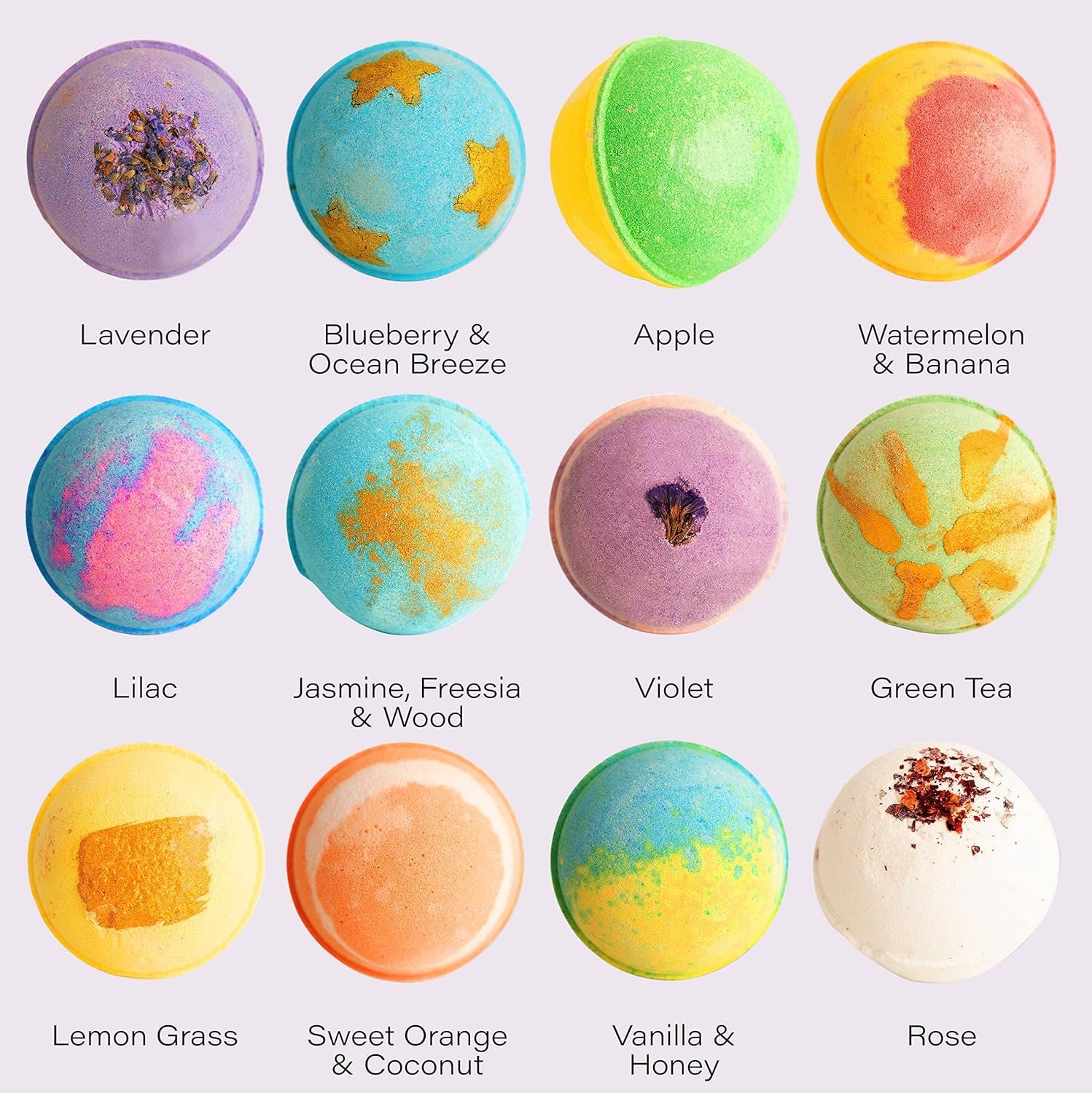 12 XXL Bubbly Organic Bath Bombs Gift Set for Women Men and Kids Designed in Canada Long Lasting Floaters Relaxing Aromatherapy Rich in Pure Essential Oils Healing Properties - Image 6
