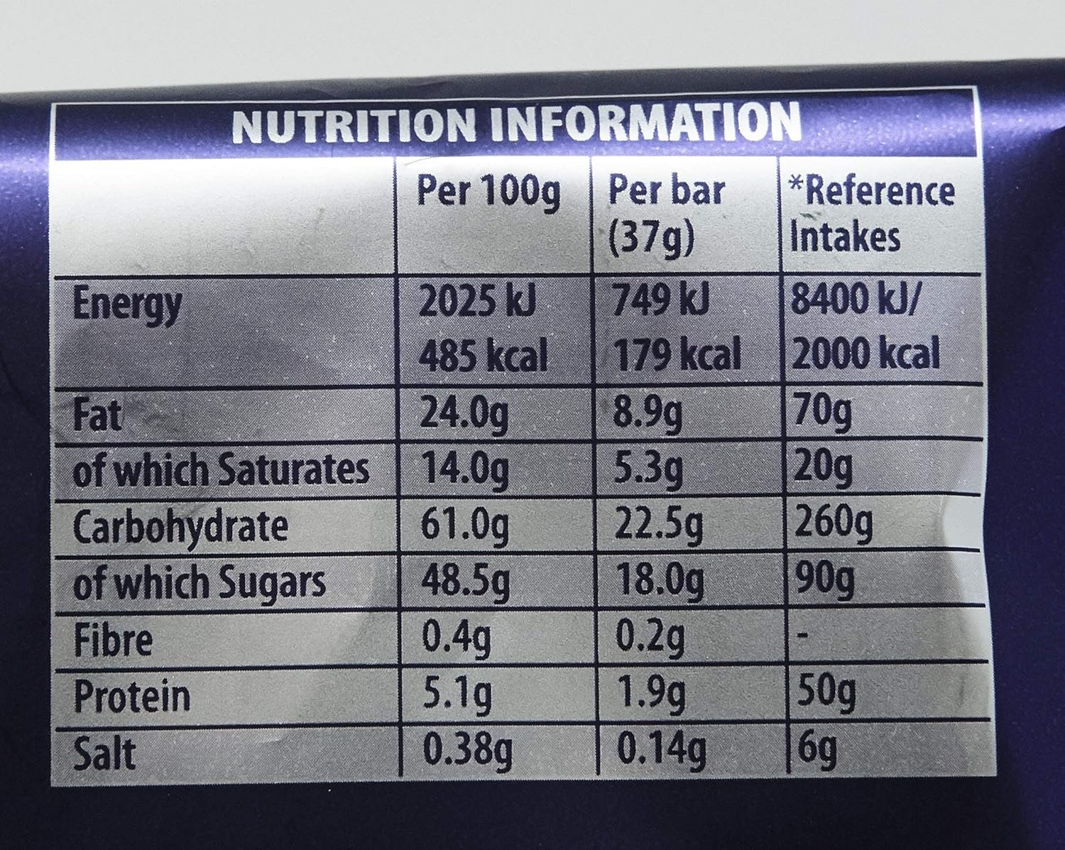Original Cadbury Dairy Milk Caramel Chocolate Bar Pack Imported From The UK England - Image 2