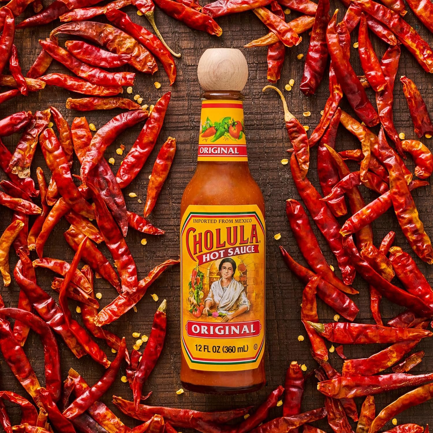 Cholula Hot Sauce Multipack, Original, Product of Mexico, Gift Set Includes Three 12 Fl Oz Bottles, Blend of Arbol & Piquin Peppers with Spices for Eggs, Rice, Tacos, Huevos Rancheros & More, 3 count - Image 11