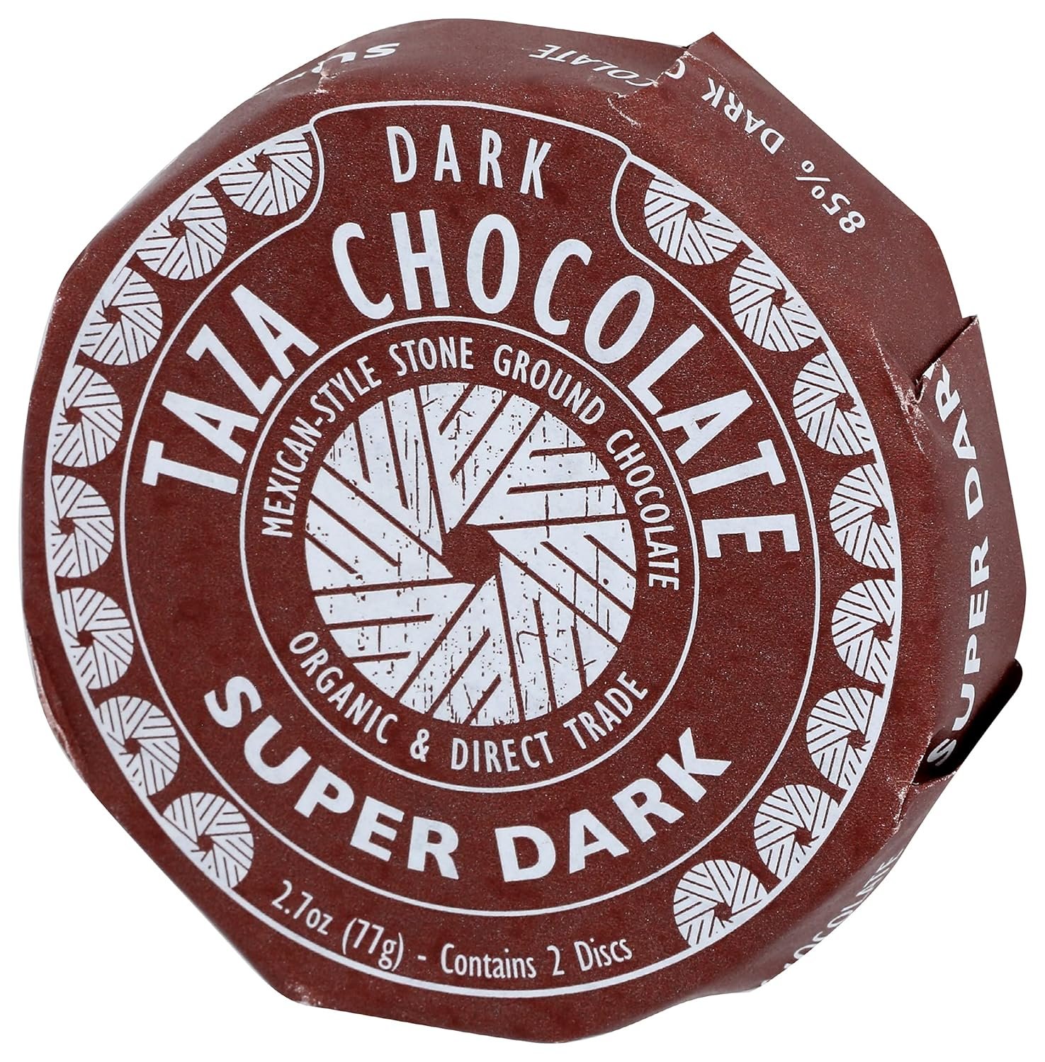 Taza Organic Chocolate Mexicano Super Dark Disc 85% Dark, 2.7 oz - Image 5