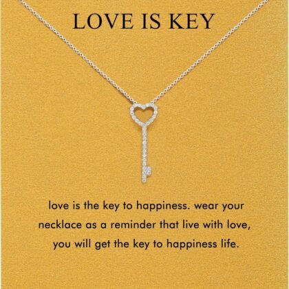 Necklaces for Women Teens, Horseshoe Butterfly Compass Necklace Best Friend Necklace Sister Gifts Daughter Gifts Graduation Chritmas Birthday