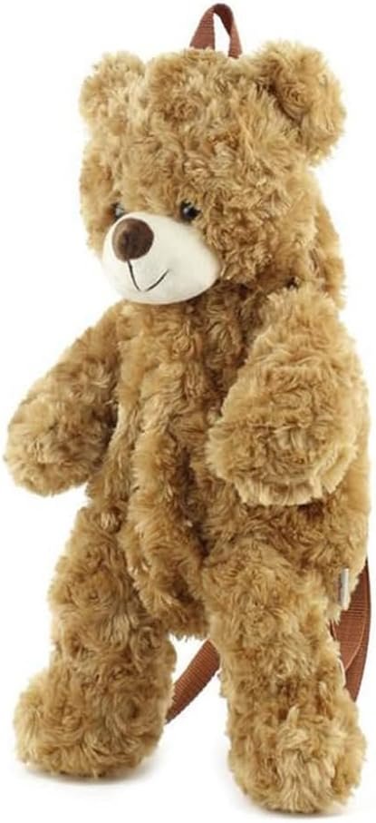 Women Animal Teddy Bear Plush Backpack with Adjustable Straps (AA)