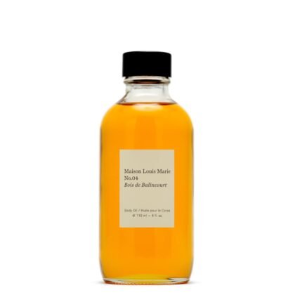 Maison Louis Marie - No.04 Bois de Balincourt Natural Body Oil | Luxury Clean Beauty + Non-Toxic Fragrance (4 fl oz | 118 ml)