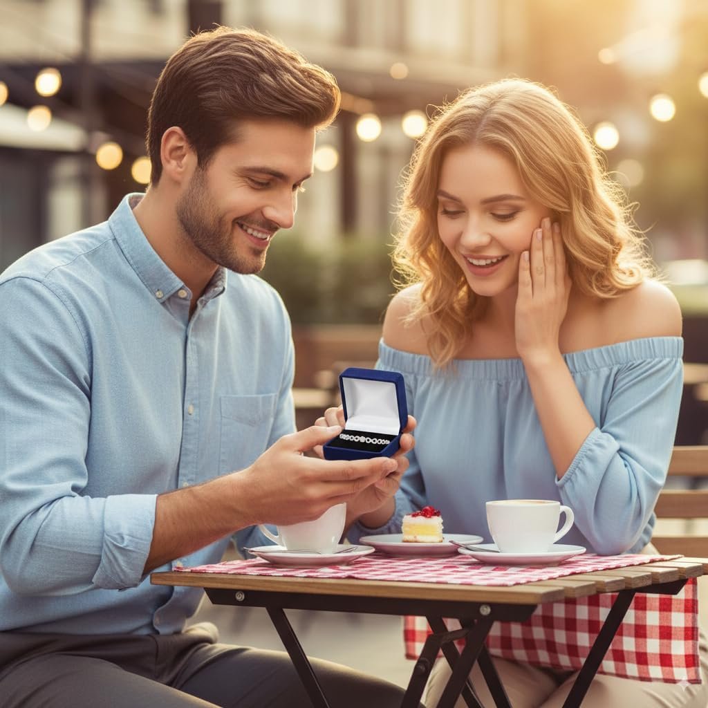 Bracelets For Women, Gold Plated & Silver Tone Heart Jewelry, Perfect for Christmas, Valentine's Day, Birthdays - Image 3