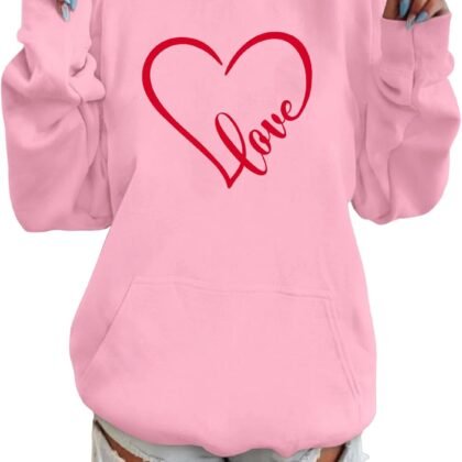 AOBUTE St Patrick's Day Hoodie Men Women Irish Shamrock Hooded Sweatshirt with Pocket