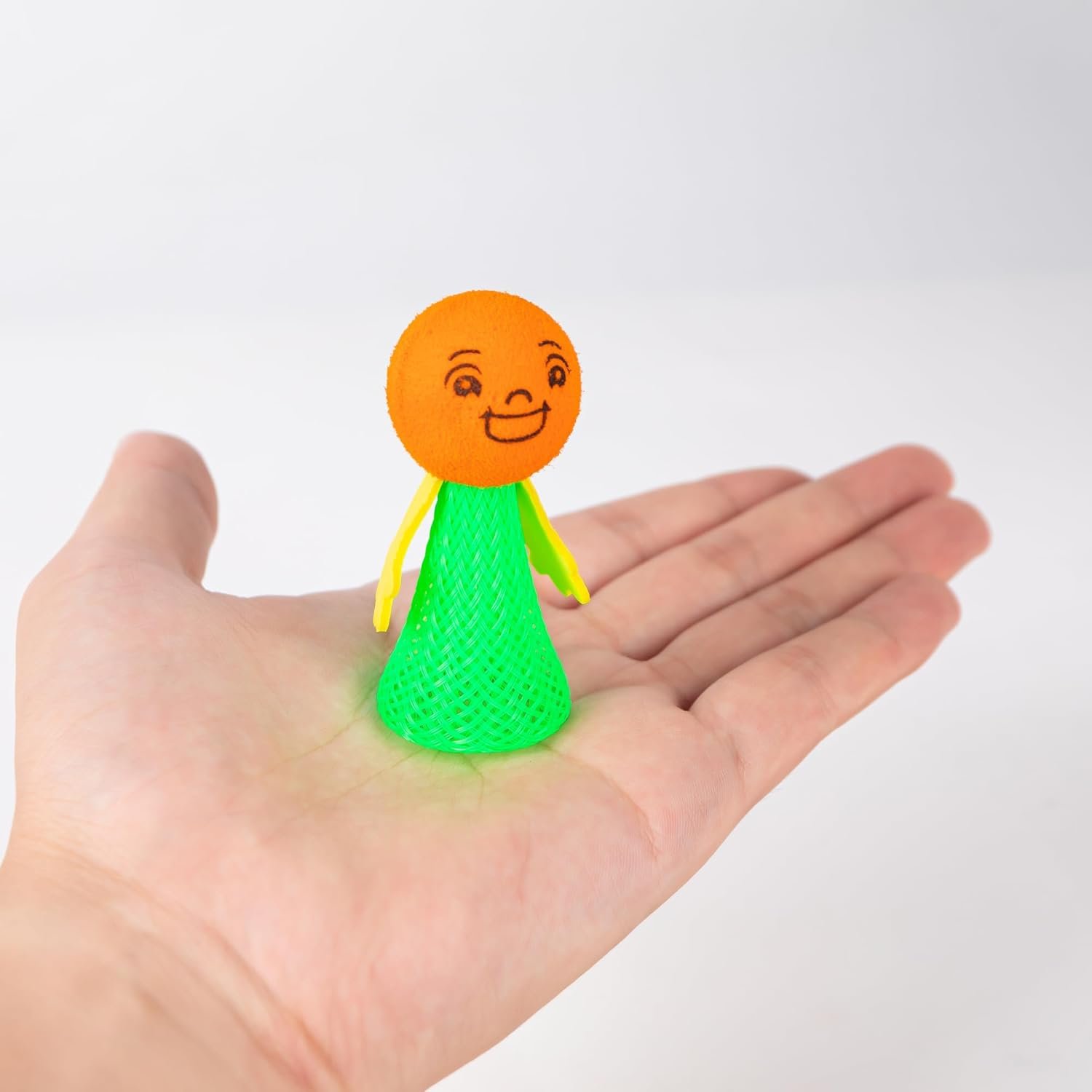 24Pcs Jumping Spring Rockets Launchers Fidget Emoticon Popper Toys for Kids Party Favors,Valentine Day Gifts Birthday Return Gifts,Pinata Goodie Bag Stuffers,Treasure Box Classroom Rewards Prizes - Image 3