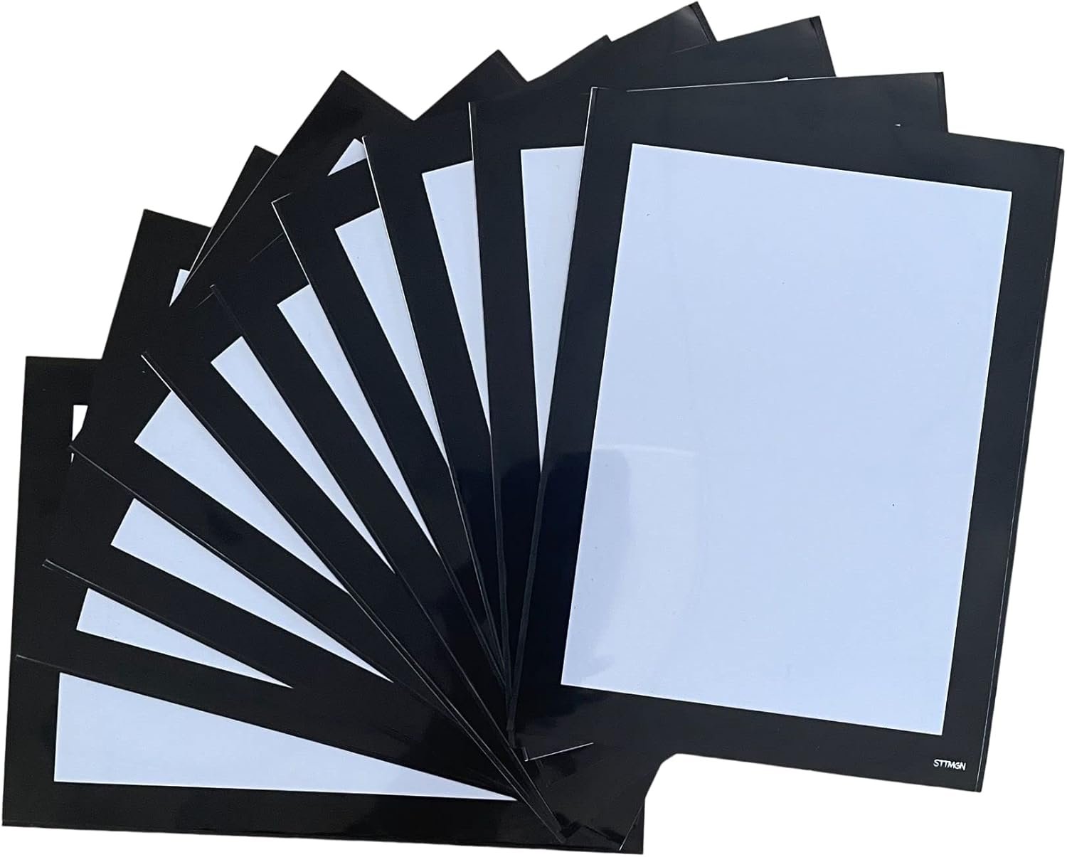 Magnetic Picture Frames with Black Border(4"X6",10 Pack),Magnet Photo Frame Pockets/Postcard Holder,Decorations for home/office/school/Classroom/party - Image 8