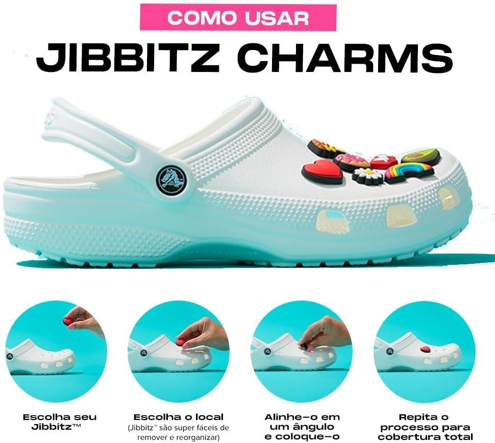 Crocs Unisex-Adult Jibbitz Shoe Charms - Nature and Flower Shoe Charm Singles, Charms for Girls and Boys - Image 2