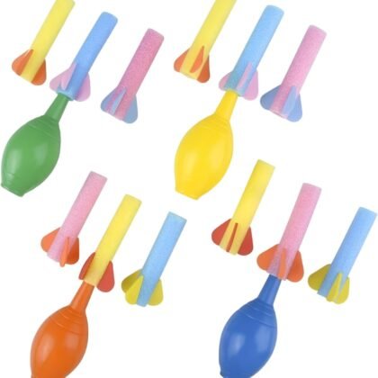 Rhode Island Novelty 3.5 Inch Foam Rocket Launcher One Dozen Per Order